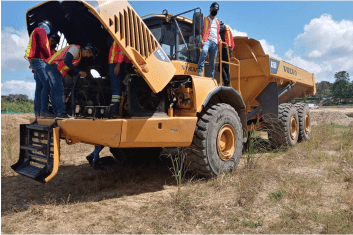 inicia modulo practico de camion articulado en la ciudad de panama 1