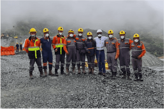 operadores de la mina buritica de zijin continental colombia participan en segundo proceso de formacion