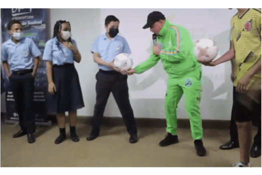 grupo makro patrocino proyecto cambiando vidas impulsado por freestyle soccer milenium