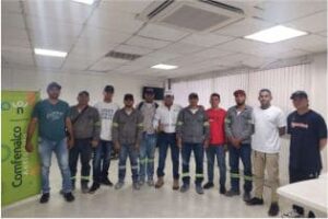 operadores de prominerales sas recibieron capacitacion en maquinaria pesada portada